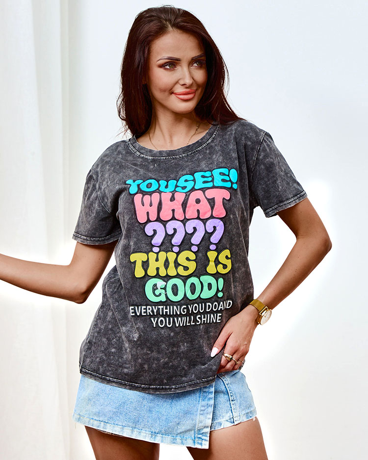 Royalfashion Женская футболка с принтом