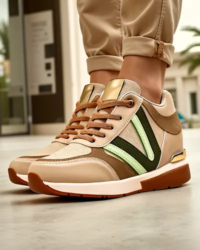 Royalfashion Women's sports shoes with a hidden wedge Venixxe