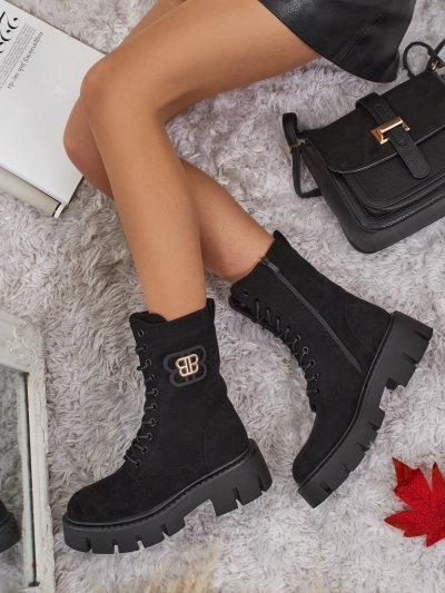 Royalfashion Naiste tööstiilis poolsaapad Milloze