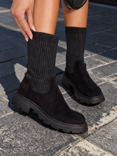 Royalfashion Kvinner Slip-On Boots Derette