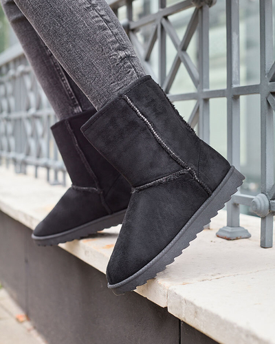 Royalfashion Mustad saapad a'la lumesaapad naistele Leaner