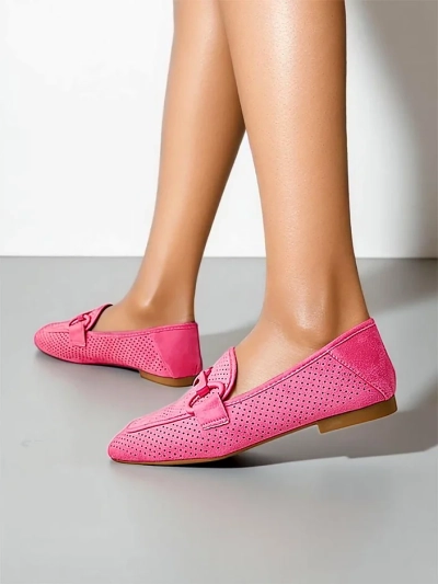 Royalfashion Perforeeritud naiste mokassiinid Laamba