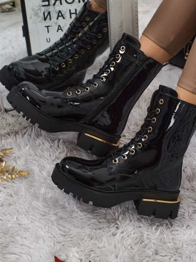 Royalfashion Women's Worker Boots Elolio