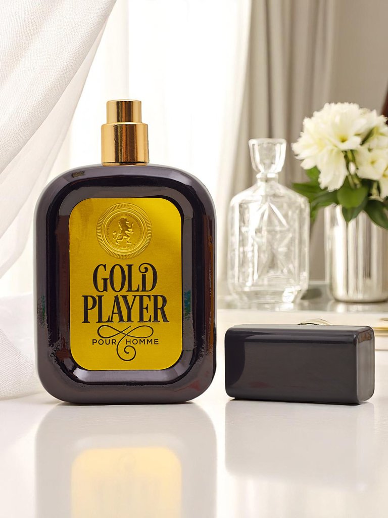 Вдохновлённая парфюмерная вода для мужчин Gold Player Black