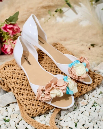 Royalfashion Резиновые балерины с цветком Koddies