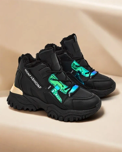 Royalfashion Potomi Kvinner's Sneakers með Hitað Fóður