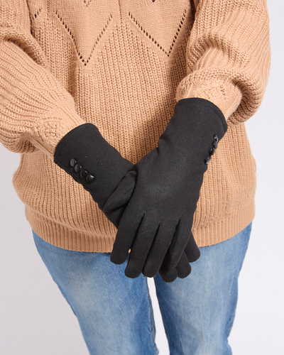 Royalfashion Women's fabric gloves