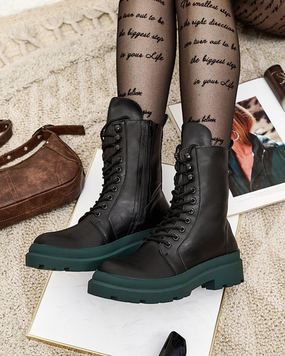 Royalfashion Eco nahast naiste baggerisaapad Vederme