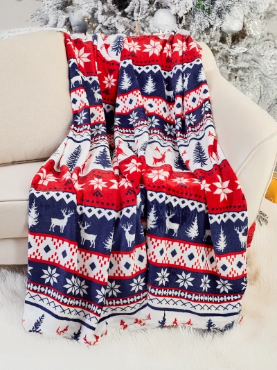 Royalfashion Christmas throw blanket 200x220
