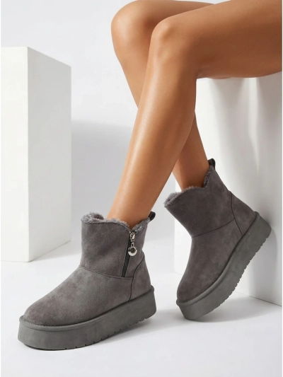 Naiste poolsaapad Luna Hallid Ökonahast Elegantsed Talveks