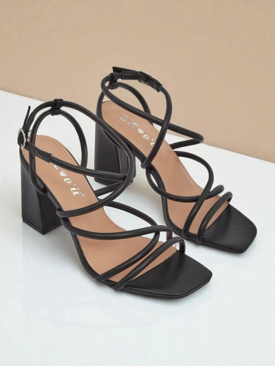 Royalfashion Women's block heel sandals Elysia