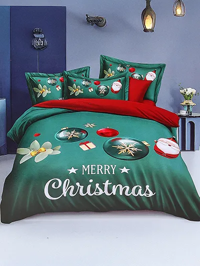 Royalfashion Рождественский комплект постельного белья 160x200 3 предмета