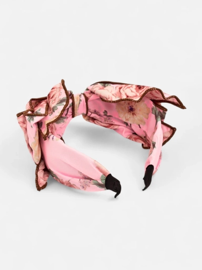 Royalfashion Hairband with Bow and Flowers