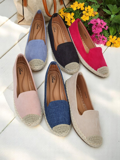 Royalfashion Naiste öko-seemisnahast espadrillid Bombei