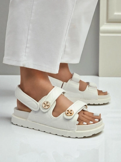 Royalfashion Women's sandals with a thicker sole Vivere