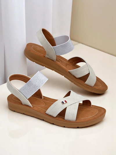 Royalfashion naiste elastsete rihmadega sandaalid Zerefis