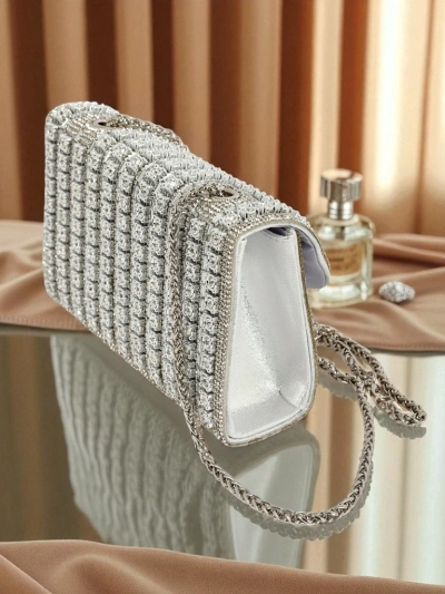 Royalfashion Women's Clutch Bag with Zirconia Elira Dusk