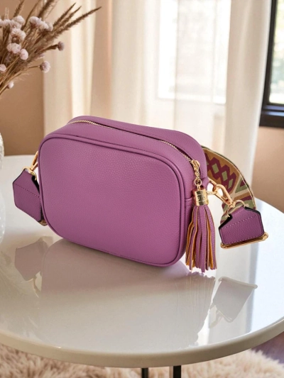 Royalfashion Väike naiste öko-nahast käekott värvilise rihmaga Kovi Lace