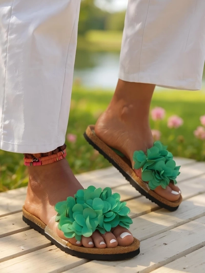 Royalfashion Naiste plätud lilledega Flora Soft