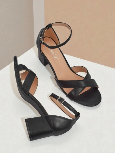 Royalfashion Naiste plokk-kontsaga sandaalid Eleganza Strap