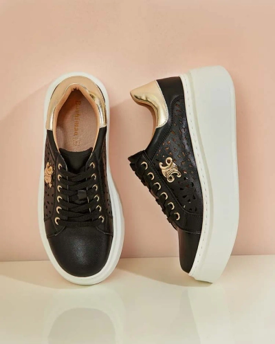 Royalfashion Women's sporty openwork Jovixi sneakers