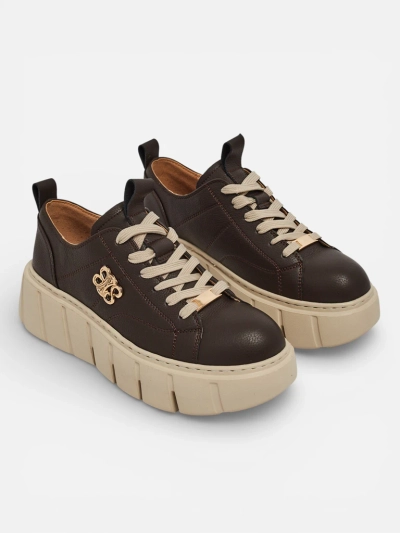 Women's Taures Natural Leather Sport Sneakers