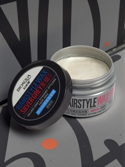 Hair Styling Wax Hairstyle Wax Silver