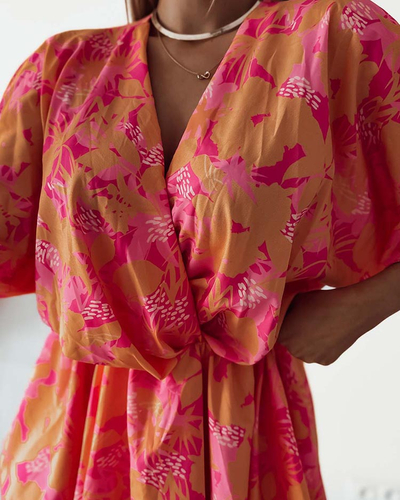 Royalfashion Naiste originaalmustriga minikleit