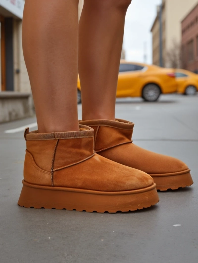 Royalfashion Short shoes resembling women's snow boots Fortesse