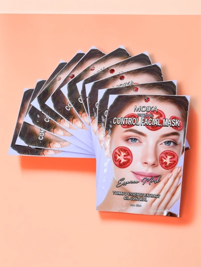 MOIKA Томатная маска в листах, контролирующая выделение кожного сала