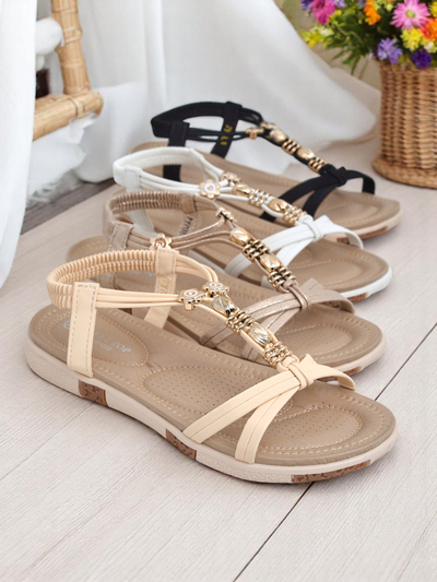 Royalfashion Women's sandals with adornments Veve