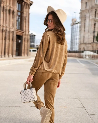 Royalfashion Женский комплект а'ля велюр