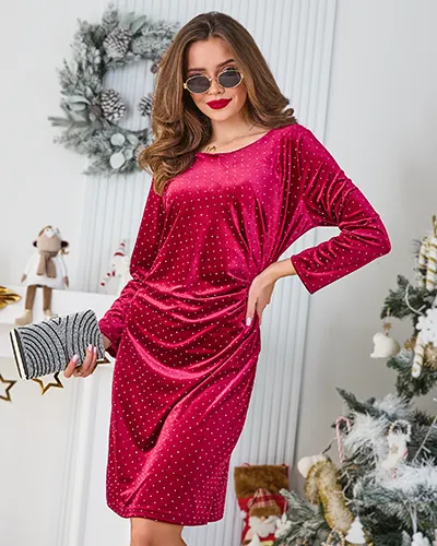 Royalfashion Kvinnurnar kjóla með Ruching