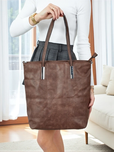 Women's shopper bag eco leather Tessira