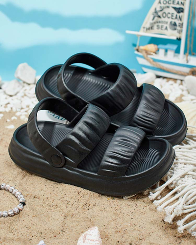 Royalfashion Women's Mallis rubber flip-flops