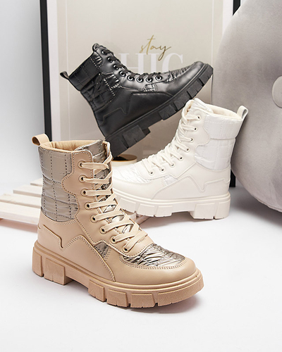 Calista Naiste Moodsad Madalad Kreemid Poolsaapad