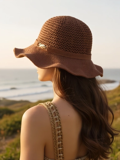 Royalfashion Naiste laiade servadega müts Wave Breeze