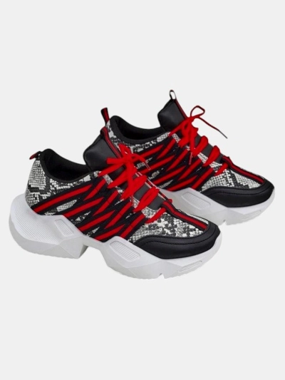 Женские спортивные кроссовки Royalfashion на толстой подошве Ivvert