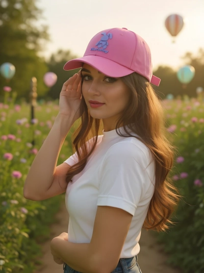 Royalfashion Cap with Rabbit Wink patch