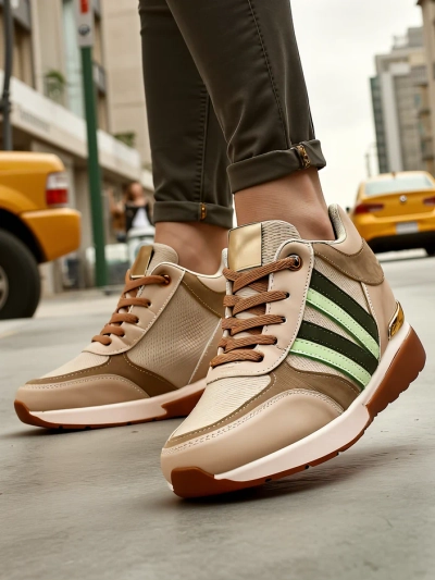 Royalfashion Женские спортивные туфли с скрытым каблуком Venixxe