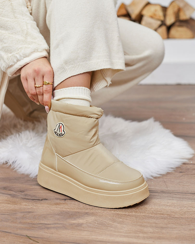 Royalfashion Naiste liibuvad lumesaapad heleroosa värvi Ademra