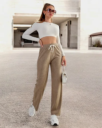 Royalfashion Naiste laiad soonikpüksid PLUS SIZE