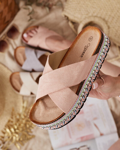 Royalfashion Naiste flip-flopid lameda tallaga Tomlla