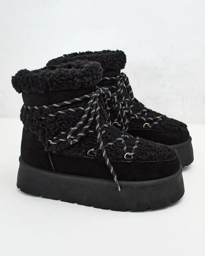 Royalfashion Women's lace-up snow boots Evonie