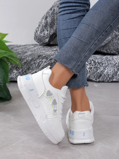 Royalfashion Women's Sneakers with Glitter Samoles