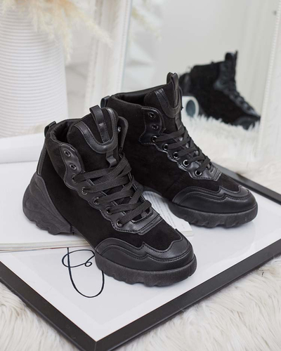 Royalfashion Women's sporty tall sneakers Bullaro