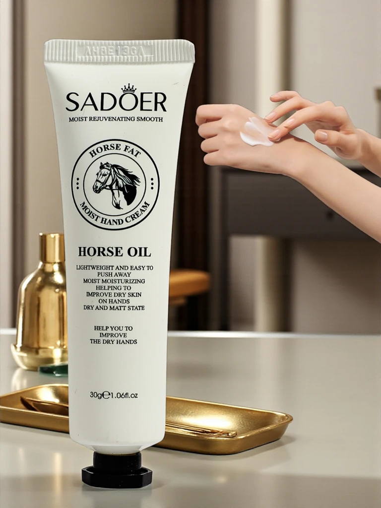 Sadoer Horse Oil Hand Cream - Extremely Moisturizing
