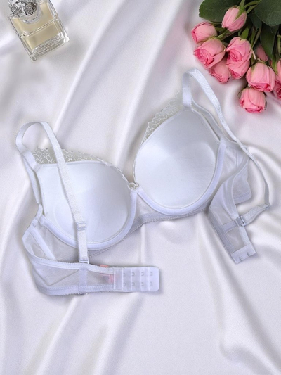 Royalfashion Women's push-up bra with lace Romance Push-Up