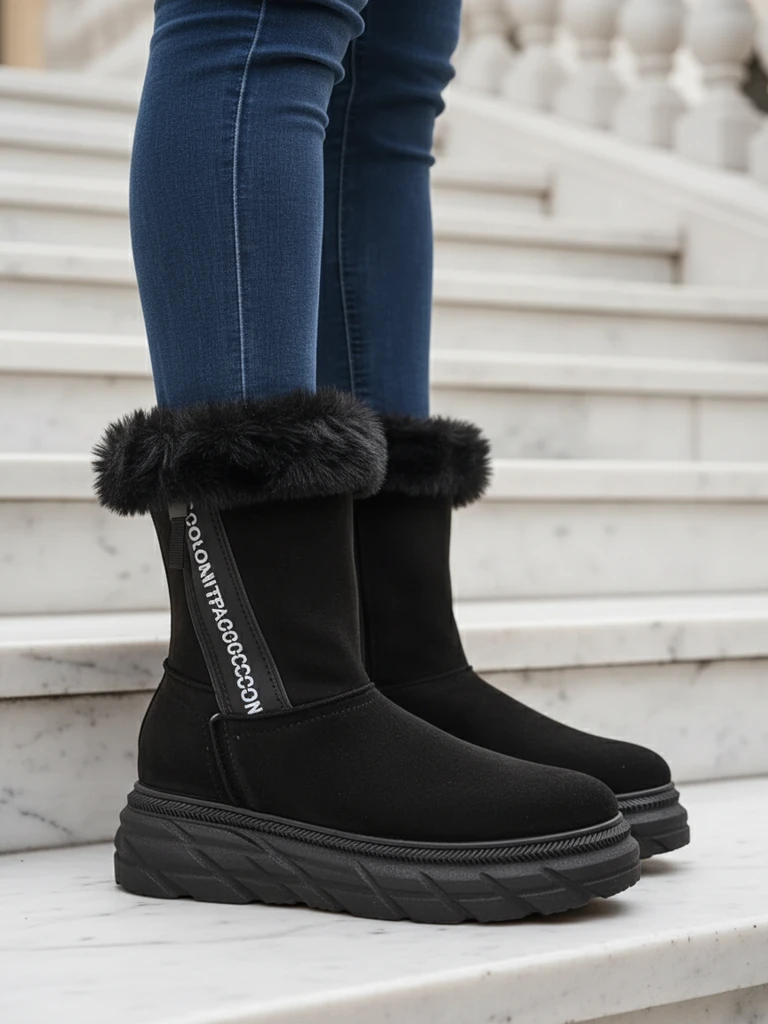 Royalfashion Women's snow boots Zebio