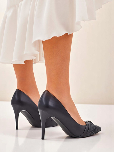 Royalfashion Женские туфли-лодочки из экокожи Venetia Nera